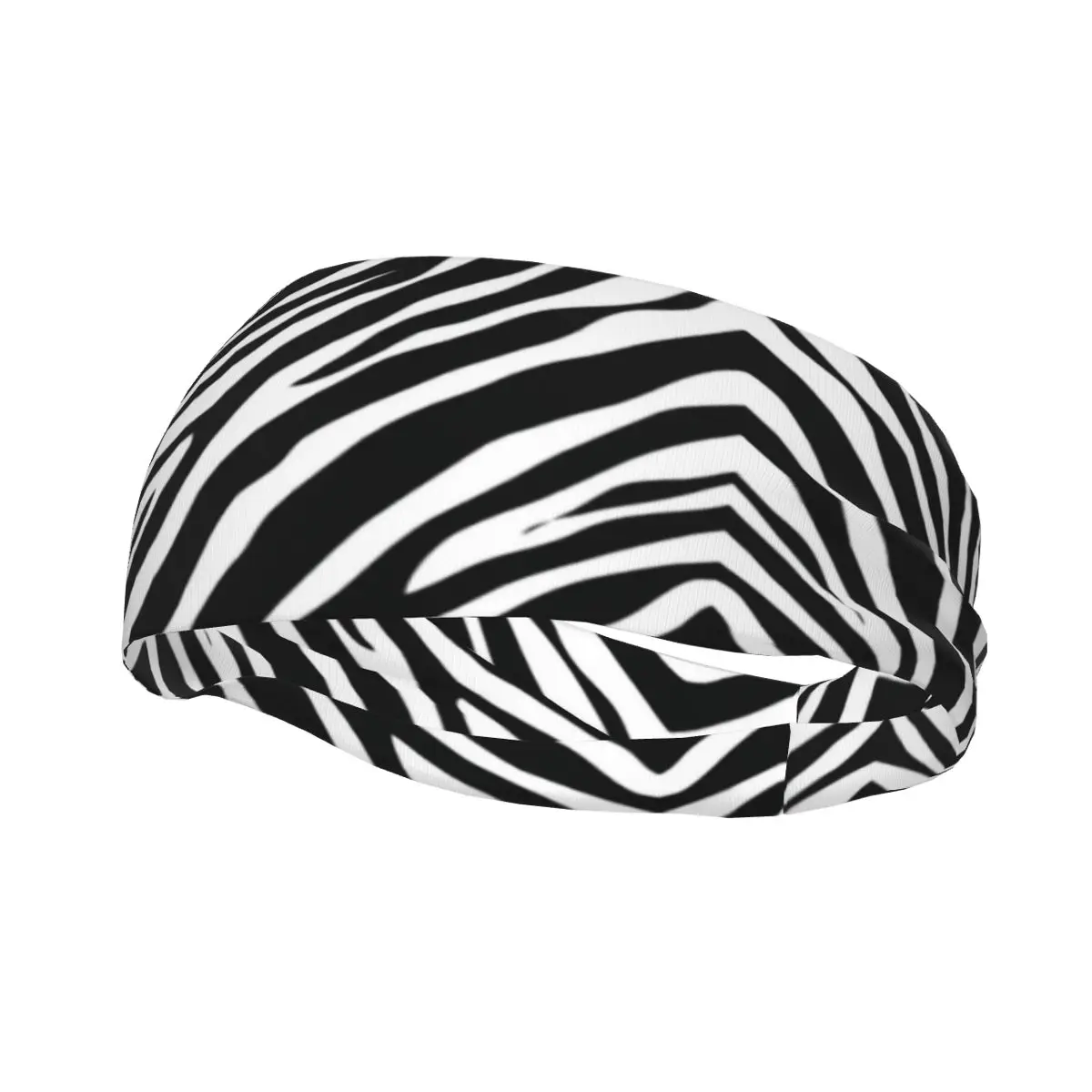 

Zebra Sweatbands Wide Outdoor Sport Sweat Headbands for Unisex Headwrap Head Sweat Bandages Gym Fitness Yoga Hair Sweat Band