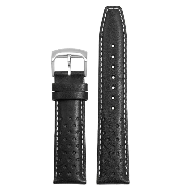 Men's 22mm Leather Watch Strap - Premium Quality Strap