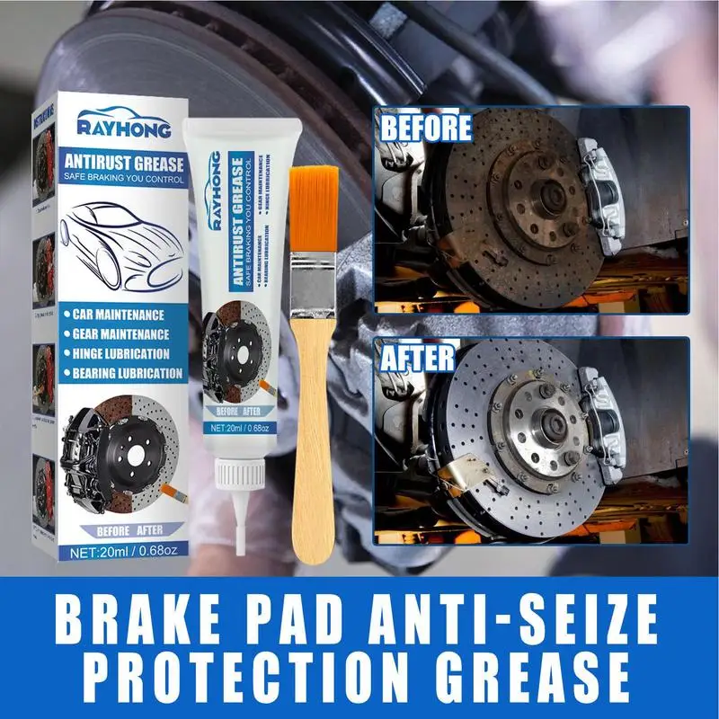 20ml Anti Rust Brake Grease Lubricant Rust Remover Anti Seize 20ml-anti-rust-brake-grease-lubricant-rust-remover-anti-seize