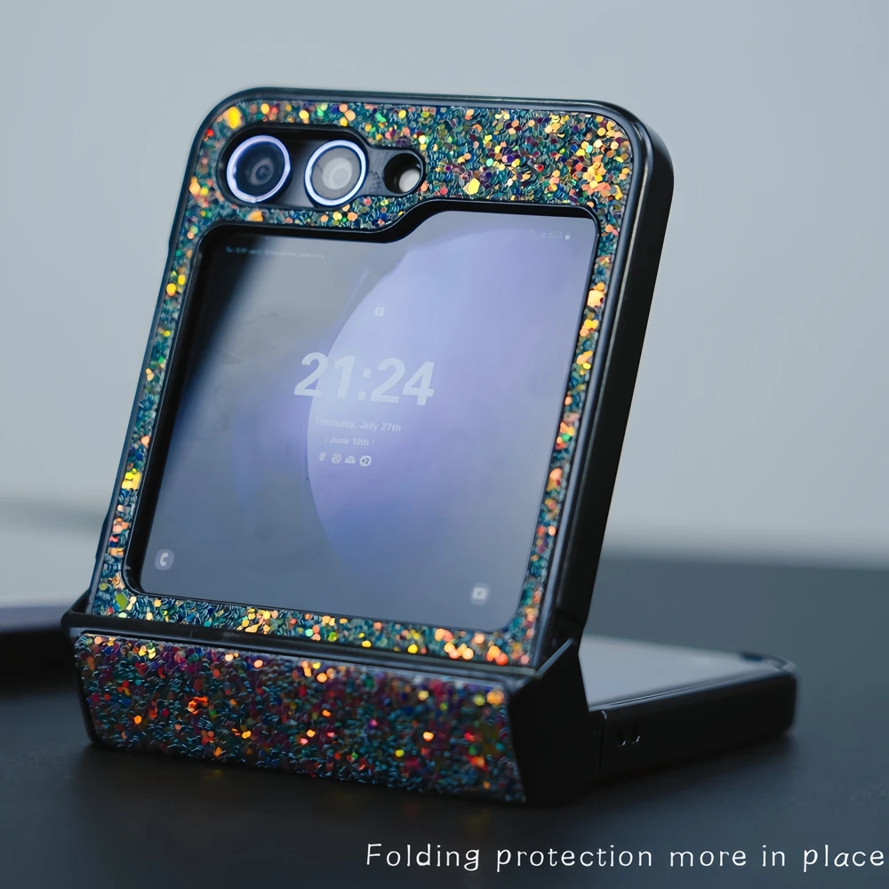Luxury 3-in-1 Glitter Bling Shockproof Phone Case