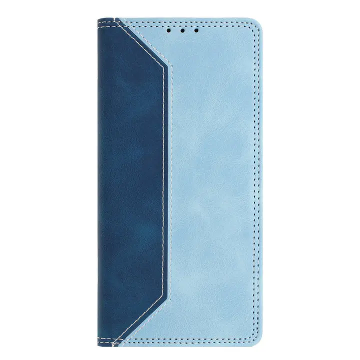 Elegant Magnetic Flip Case with RFID Protection and Leather Finish