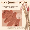 QIBEST 12 Pcs/Set Lip Liner Pencil Nude Matte Lipliner Contour Lipstick Waterproof Long Lasting Lip Pencil Tint Makeup Tools 5