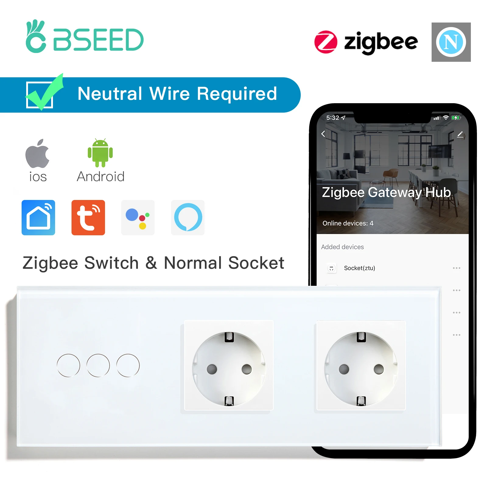 3G Double Socket