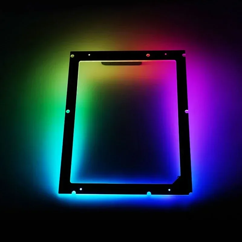 ATX Motherboard Backplate MATX ITX M/B IO Backlight Pad MOD Main Board Lighting Frame 5V ARGB AURA SYNC
