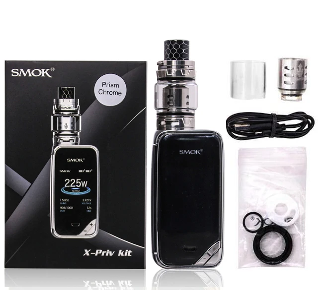 SMOK X-Priv + TFV12 Prince Kit - E-Zigarette - 225 W - 8,0 ml - SMOK X-Priv  + TFV12 Prince Kit - 225 Watt SMOK E-Zigaretten Sets