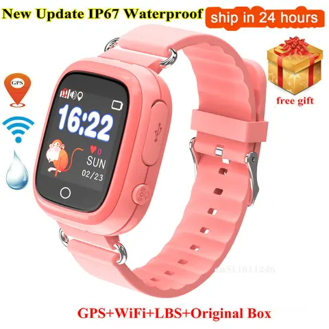 Kids Smart Watch GPS Q02 Q90S FA23 Q360 LBS Smartwatch Baby SOS Call Location Finder Locator Tracker Monitor for IOS Android