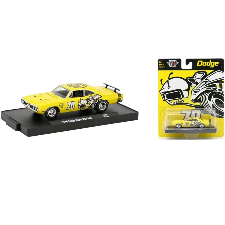 

Машины M2 1:64 1969 dodge bee 440, модель из сплава, подарки для детей
