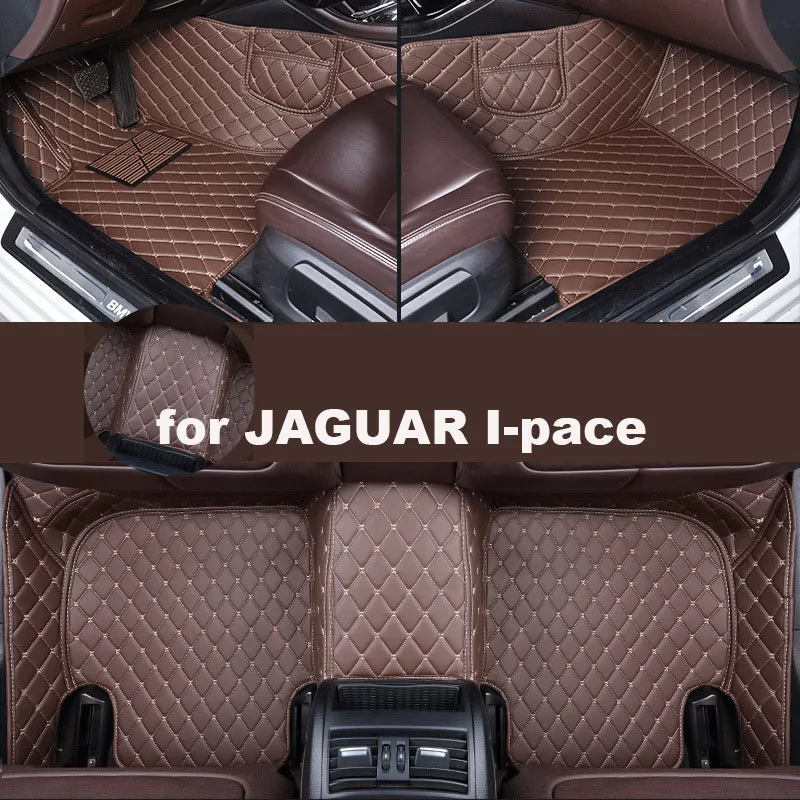 

Autohome Car Floor Mats For JAGUAR I-pace 2018-2020 Year Upgraded Version Foot Coche Accessories Carpetscustomized