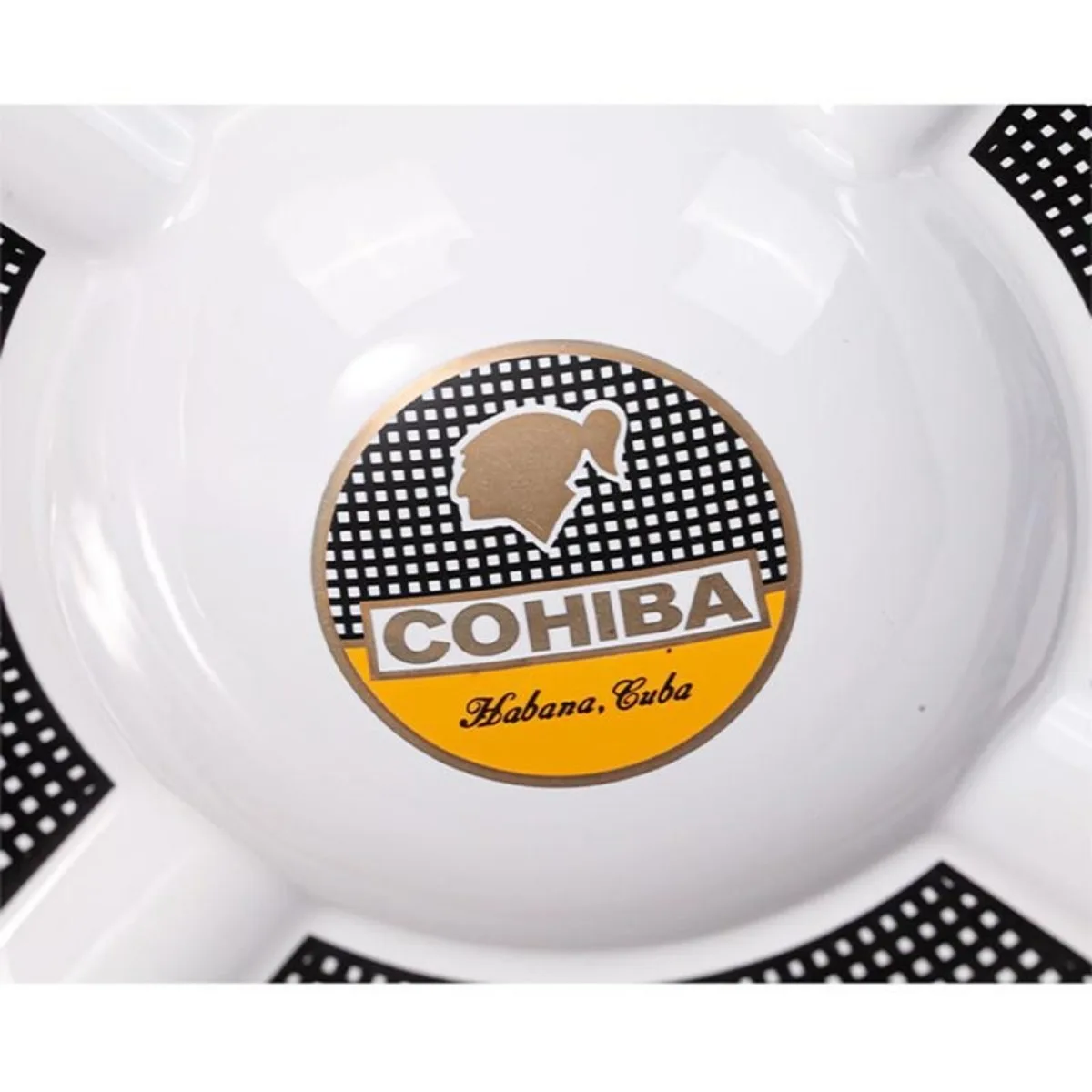 Cigarettes Ashtray Ceramic Ashtray Bone China Cigar Ashtray 4 Holder