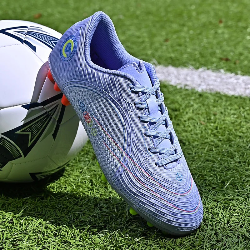 Scarpe Da Calcio Professionali Ag/Tf Uomo Futsal Scarpe Da Calcio Traspiranti Sneakers Per Bambini Allenamento Erba Tacchetti Da Calcio Fussball Schuh