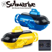 Mini Wireless Four Channel Remote-Controlled Submarine Boat Double Helix Power Rechargeable RC Underwater Toys 1