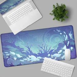 Gamer's Deluxe Edge - Locked Mouse Pad Featuring Iconic Genshin Impact Characters - 600x300x2MM (Genshin Impact - 16)