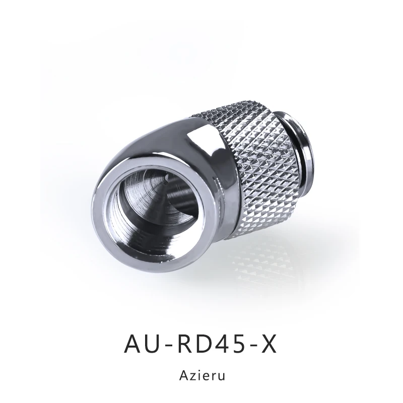 Azieru-tube Fitting Kit com Switch Combo para Od14 mm Petg Rígido 3-way Water Cooling Conector de Compressão Manual - Imagem 3
