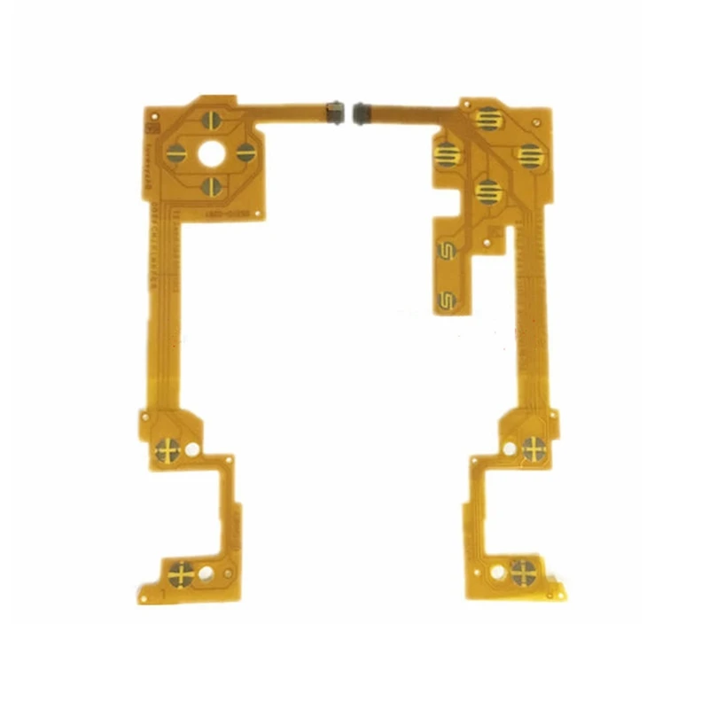 Pellicola Conduttiva Sinistra Destra Per Wii U Gamepad Controller Tasto Chiave Cavo Flessibile Cavo A Nastro - Foto 2