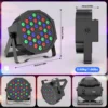 Yiflamefly 4Pcs 20W 36LED Par Lights RGB Stage Lights with Wireless Remote Sound DMX512 DJ Light For Party Stage Effect Lighting 5