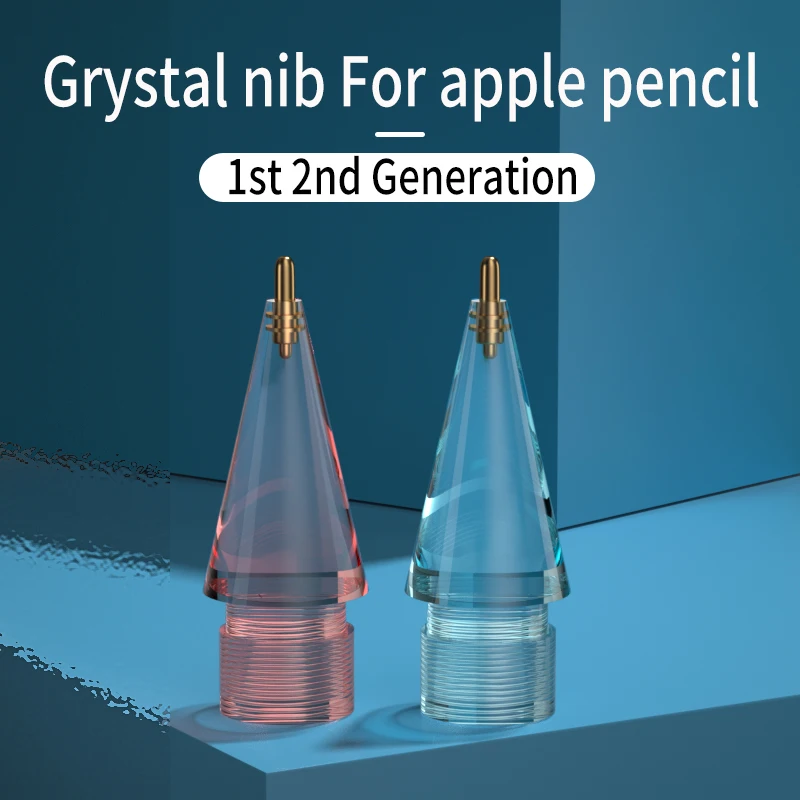 

Pencil Tips For Apple Pencil 1/2 Gen Spare Nib Replacement Tip For Apple Pencil 1st/2nd High Sensitivity Precision Control Tips