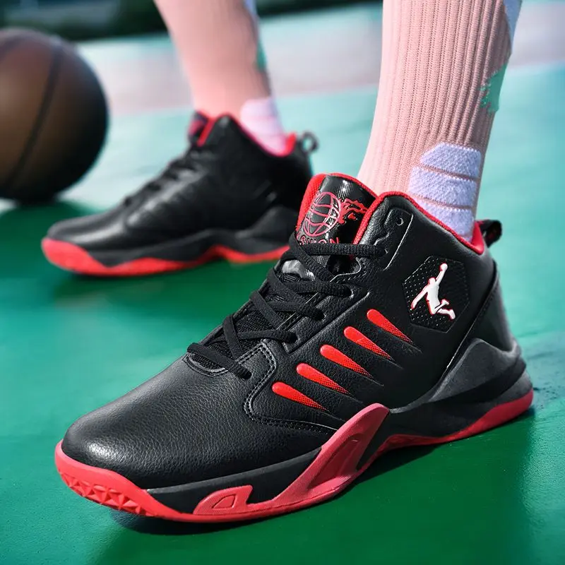 Unisex basketball shoes men's high-top sneakers male female boots women's comfortable breathable non-slip youth sports shoes