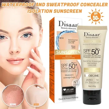 Facial Body Sunscreen Whitening Sun Cream SPF 50 Moisturizing Anti-Aging Oil-control Dust Oil Control Reduce Melanin Skin Care