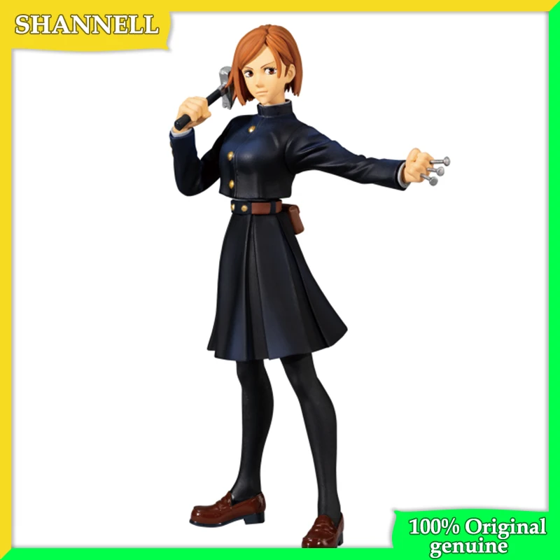 

Фигурки фигурки из ПВХ juютсу касин кугисаки нобара 100% Оригинальные 15 см аниме модели игрушки Фигурки Коллекция куклы подарок