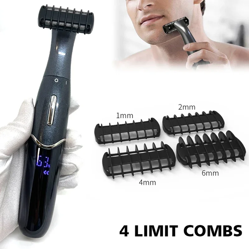 4 In 1 Female Electric Epilator Women Body Face Multifunctional Shaving Man Intimate Area Precision Shaver Face Beard Trimmer 5