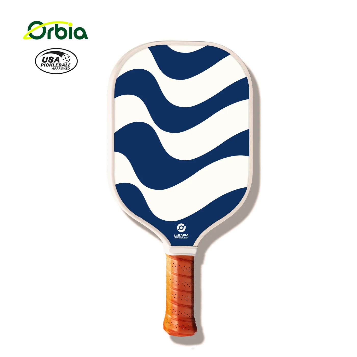 Orbia Sports Pickleball Paddle Sets 2 Glass Fiber Paddles 4 Pickle Balls PP Honeycomb Core Racket Gift Kits For Beginner