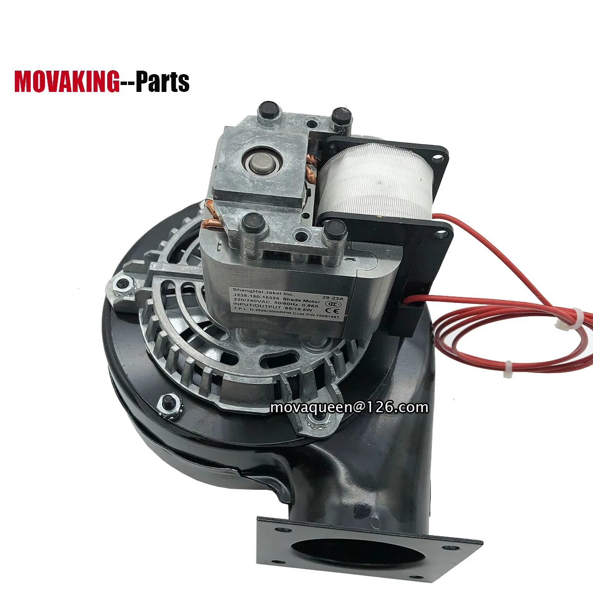 220V 65/19.5W 70581981 J238-150-15324 Blower Fan Motor For FABRISTEEL Vertical Warmer Cabinet Oven Disinfection Cabinet