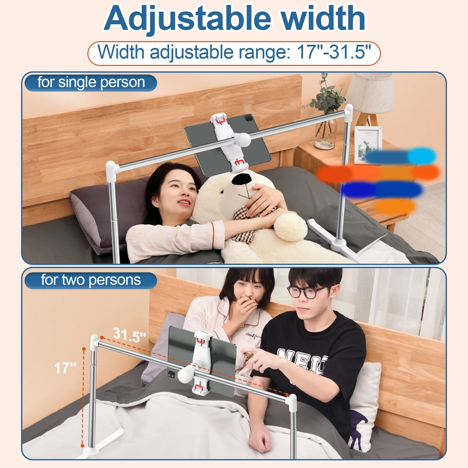 Oatsbasf-suporte Multifuncional para Tablet Suporte do Telefone para Cama Rack Ajustável Suporte Dobrável para Notebook Suporte para Mesa - Imagem 3
