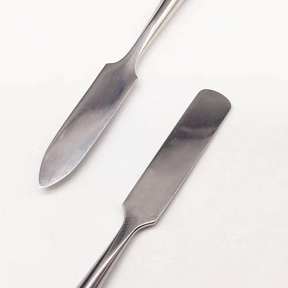 8pcs Stainless Steel Mixing Spatula Tool Spatuler Rod Dental Nail Art