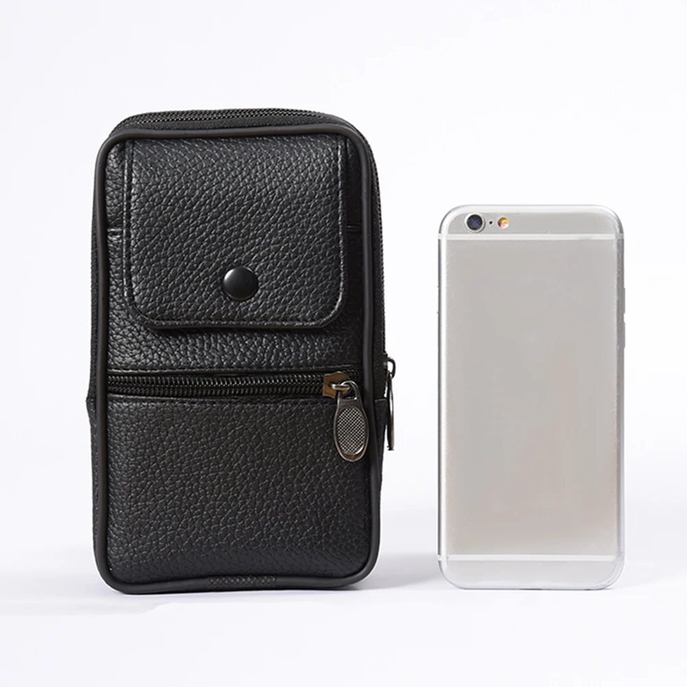 Men Belt Bum Pouch Multifunctional Waist Fanny Pack Casual Shoulder Bag Cell Phone Bag Outdoor Purse Camping Hunting Bag