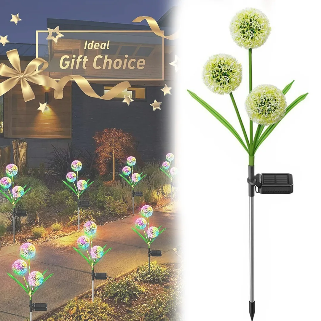 

1,2 В/600 мАч, внешняя декоративная лампа на солнечной батарее, светодиодная садовая лампа, водонепроницаемый декоративный ночник, освещение для дорожек