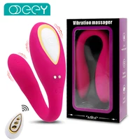 Wireless Remote Klitoris Höschen Vibratoren Kraftvoll Vibrierender Clit Stimulator U Form Tragbare Massager Erwachsene Sex Spielzeug für Frauen