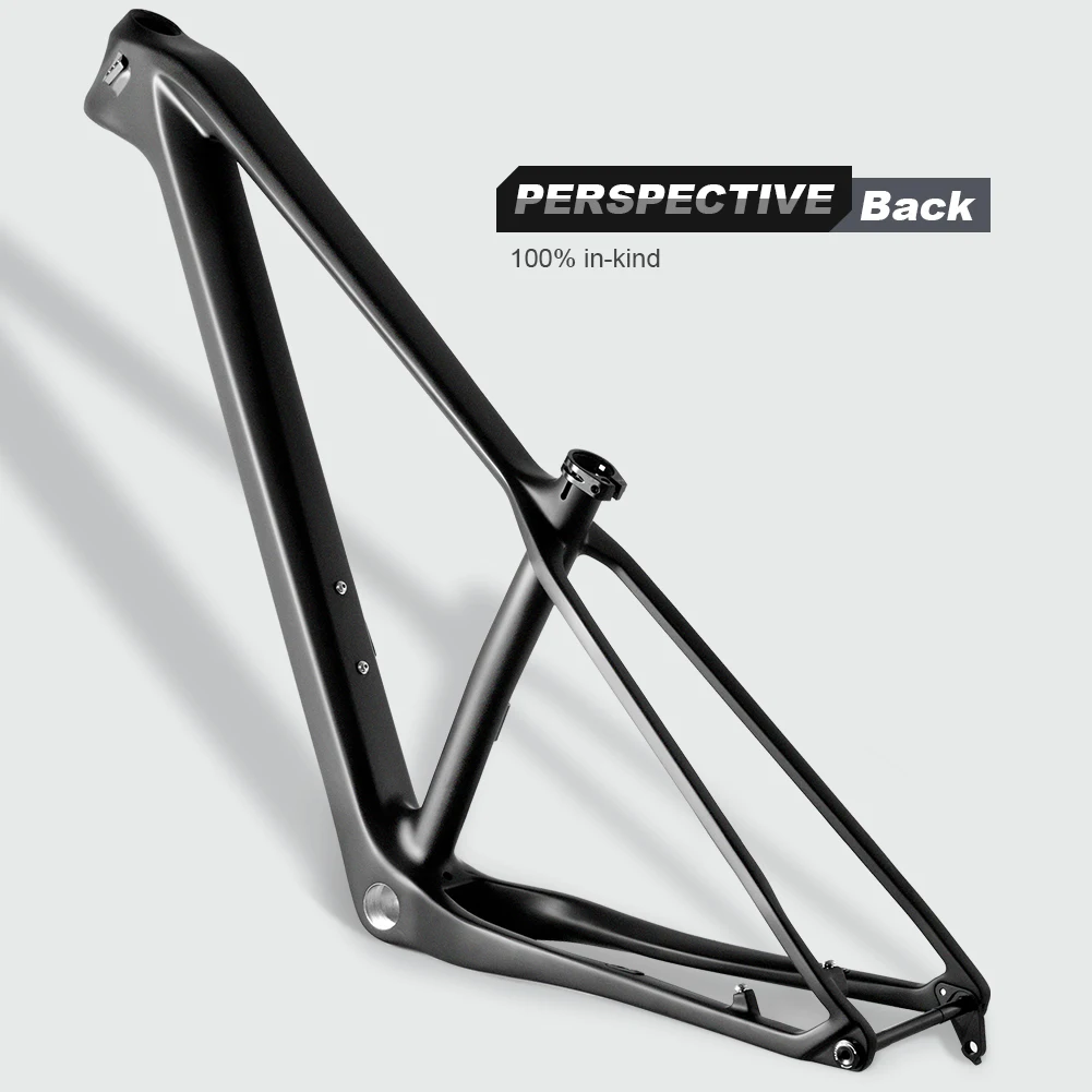 2023 Spcycle Carbon MTB Frame 29 Hardtail Mountain Bike Frames 148x12mm Boost BSA 73mm Disc Brake 29er MTB Carbon Frame