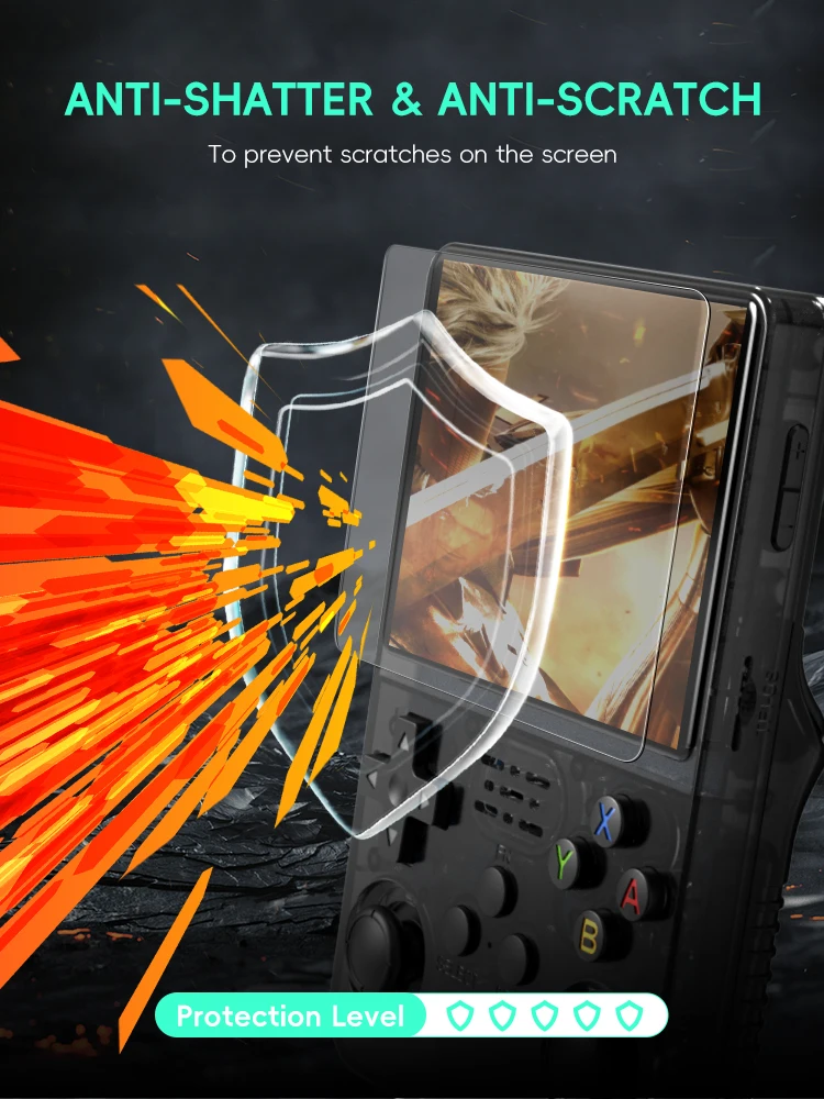 Screen Protector Tempered Glass R35S RGB20S Retro Handheld Game Console Accessories screen protector