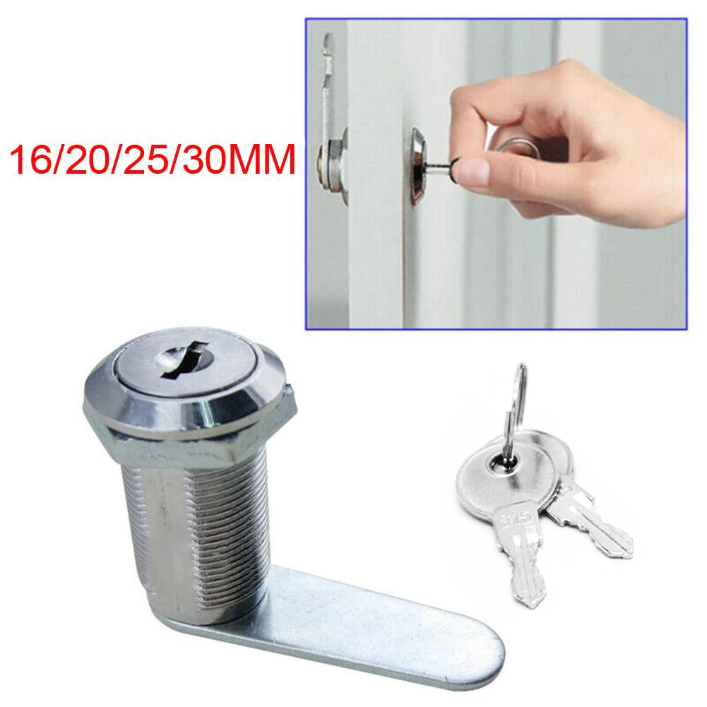 

16/20/25/30mm Cam Lock Security Lock Filing Cabinet Post Mailbox Drawer Cupboard Locker Security Furniture Locks Drawer Locker