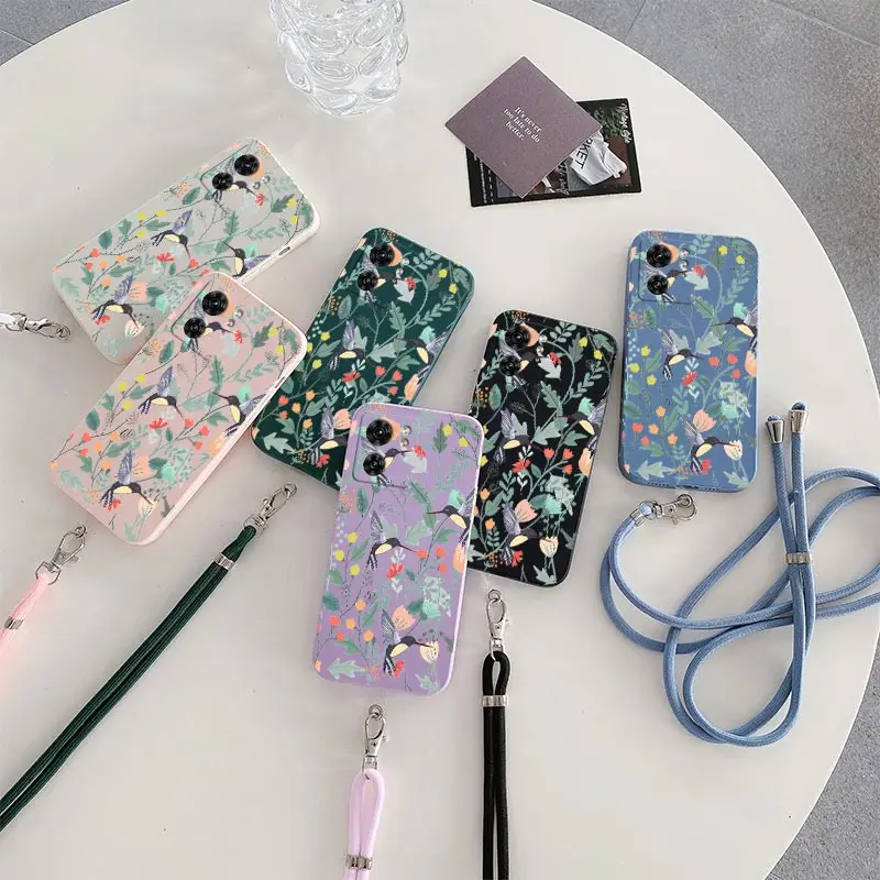 Bright Branch Silicone Phone Case - Sleek Design and Durable Protection