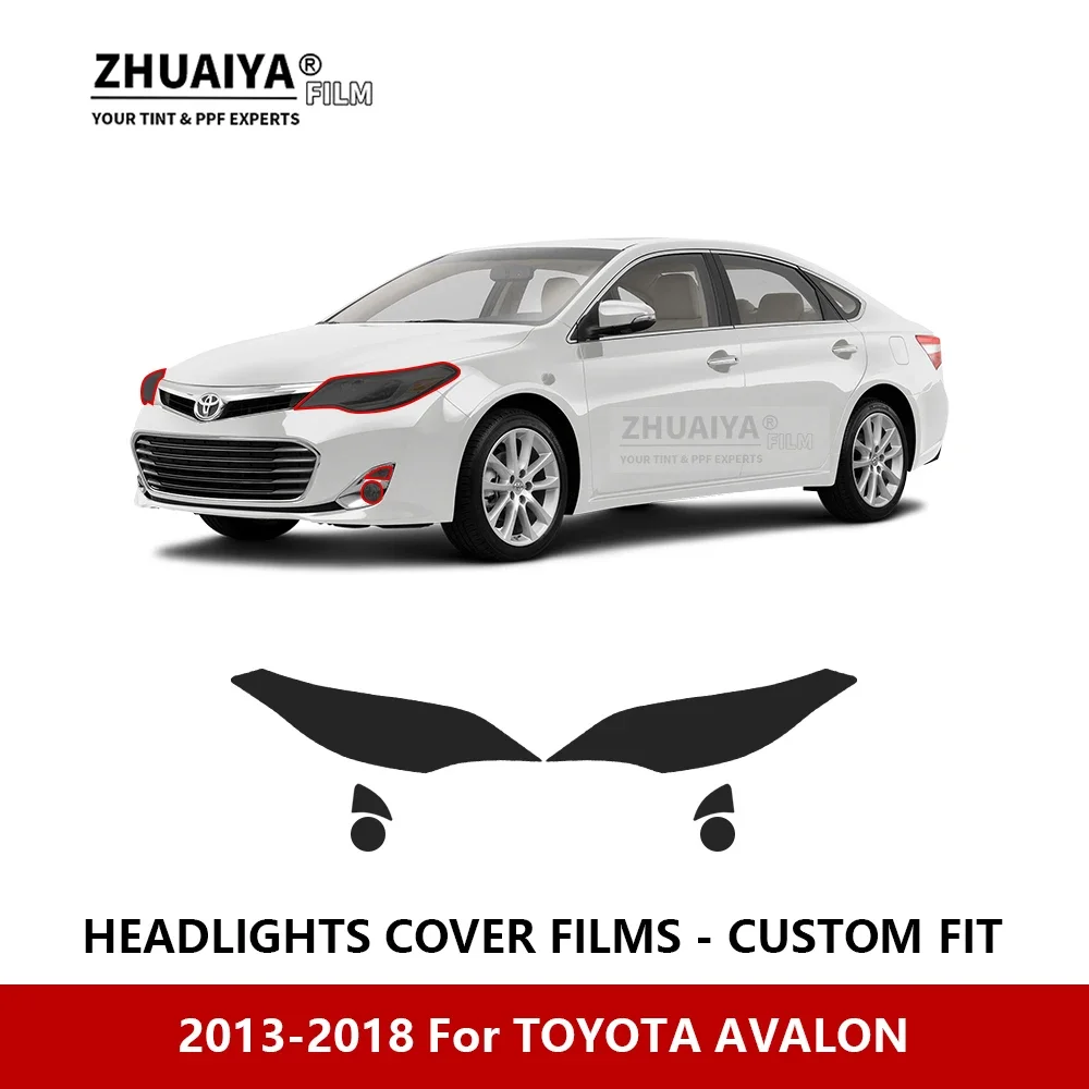 

Для TOYOTA AVALON 2013-2018 Автомобильная внешняя фара с защитой от царапин PPF предварительно отрезанная Защитная пленка для ремонта автомобильные наклейки аксессуары