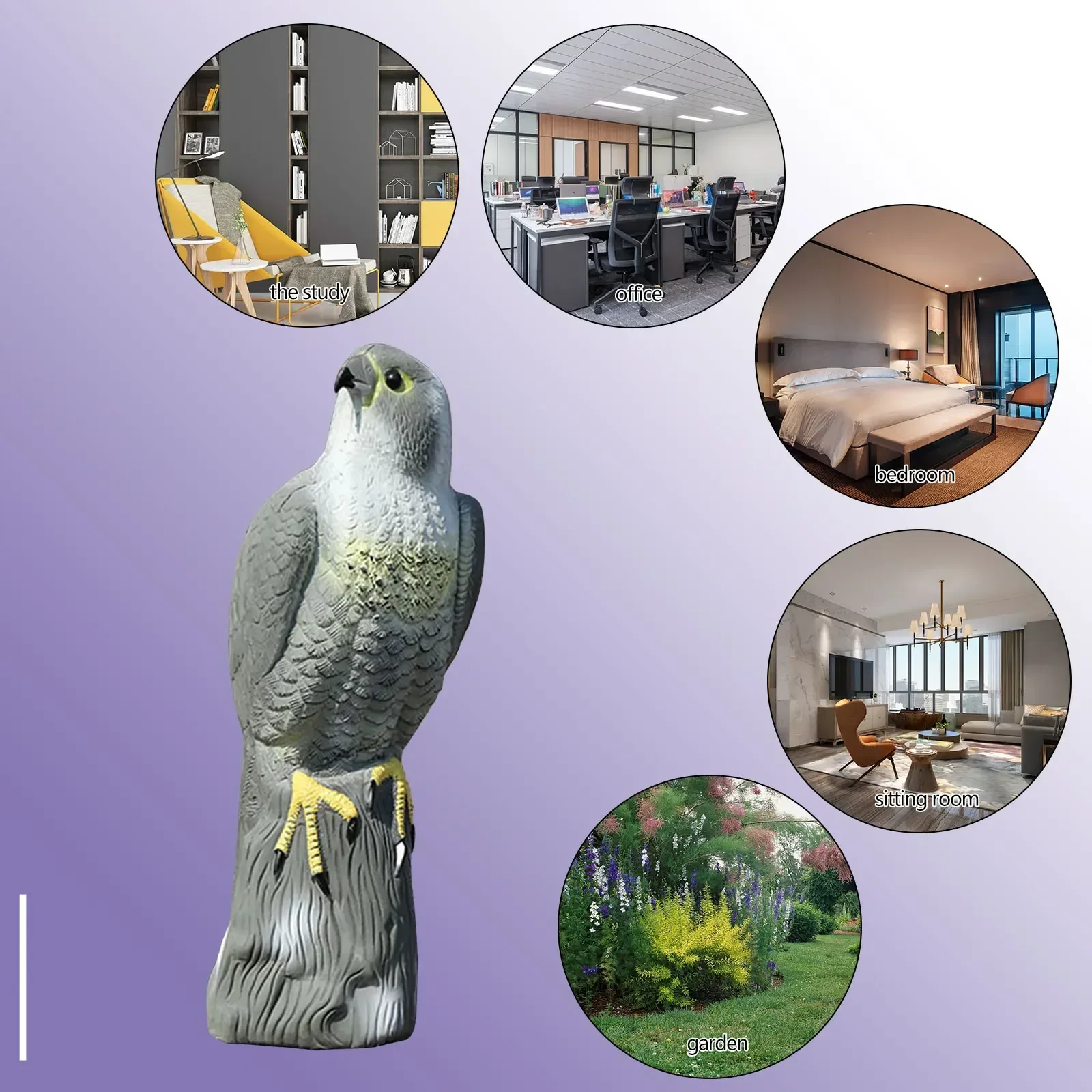 Simulation Eagle Statue Living Room Ornaments Home Decor Artificial Crafts Garden Sculpture Patio Porch Yard Decoration