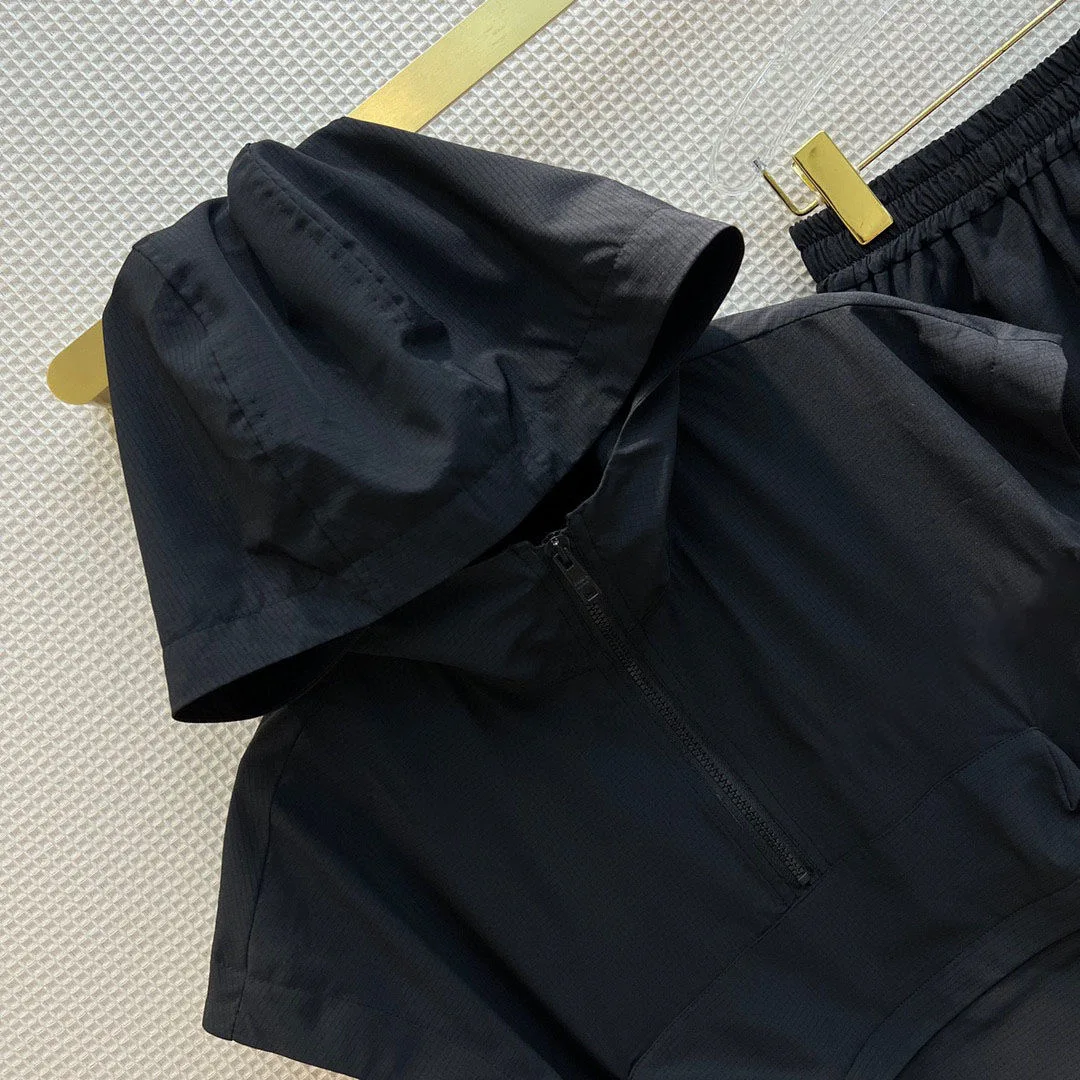 차오파이 대형 사이즈 트레이닝복 세트, 한국 골프 의류, 여성 골프 수트, 2024 신제품, 여름