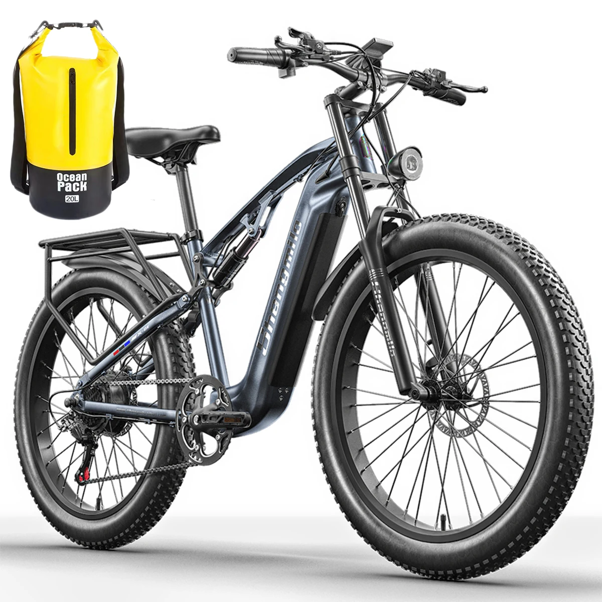 

(Delivery in 3-7 days) Shengmilo MX05 500W BAFANG motor electric mountain bike, 48V17.5AH ebike, adult electric bike 25km/h
