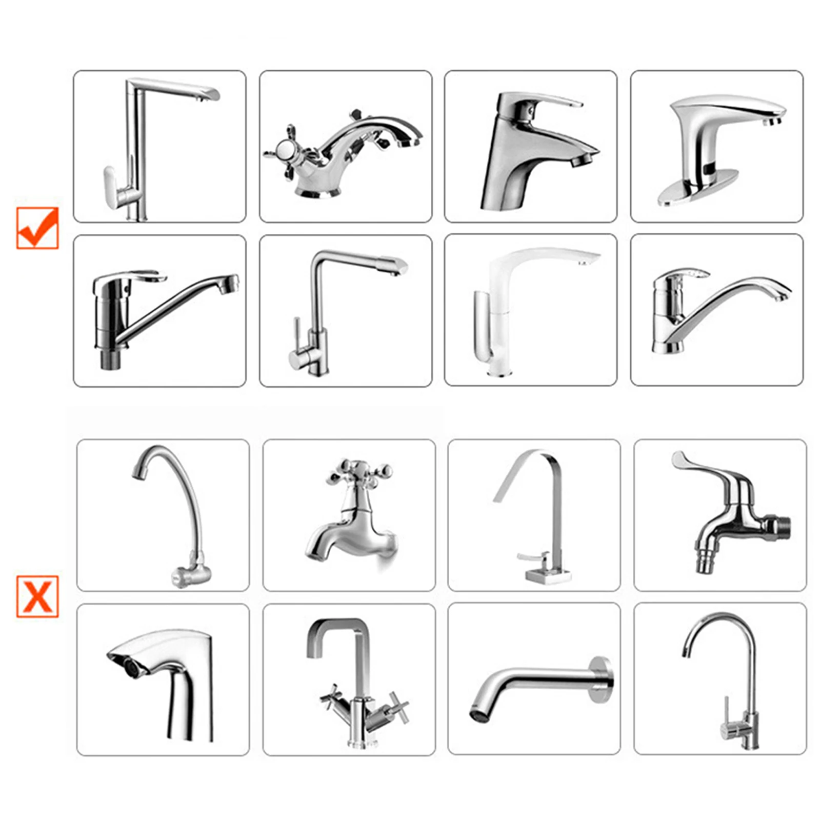 1 Piece Faucet Extender Water Saving Help Children Hand Washing Equipment Bathroom Kitchen Accessories Sink Faucet Extension 5