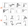 1 Piece Faucet Extender Water Saving Help Children Hand Washing Equipment Bathroom Kitchen Accessories Sink Faucet Extension 5