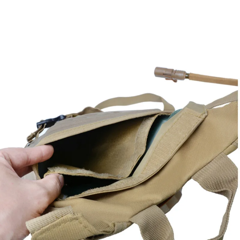 Hydration Backpack Waterproof Nylon Water Bag Bladder Hiking Cycling Climbing Hunting