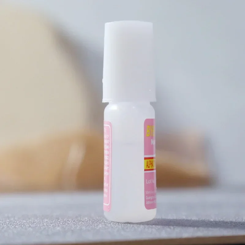 Nail Glue 10g With Brush Head Glue Nail Polish Star White Starlight For Polish Transfer Sticker