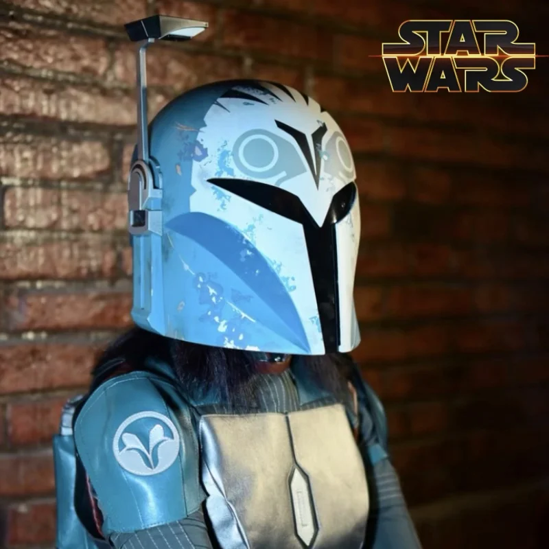 New Cosplay Star Helmet Wars Mask Mandalorian Bo-Katan Helmet Halloween Female Warrior Helmet Costume Toy Regalo Di Compleanno