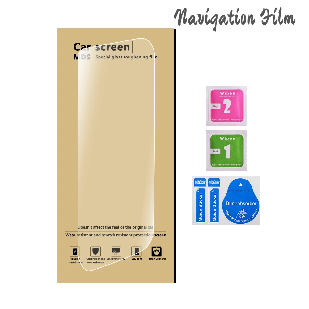 Tempered Glass Car Navigation Protector Film for Mazda 3 BP Axela CX-30 CX30 2019-2022 LHD Dashboard Monitor Screen Stickers — view 6
