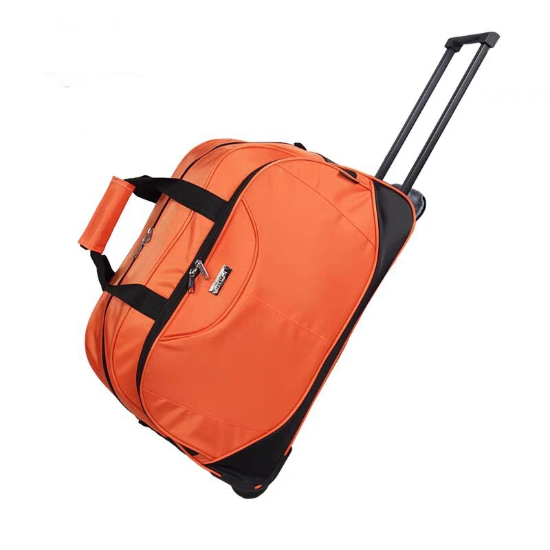 Women travel trolley bag waterproof 2 wheels 20 inch 22 inch  Travel Trolley Bag wheels for trip rolling luggage bag for women