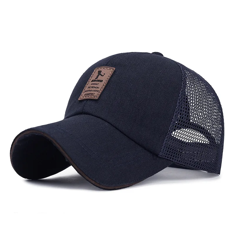Gorra de béisbol para hombre, sombrero de malla para el sol, deportes al aire libre, Golf, sombrilla, gorras ajustables de Hip-Hop para las cuatro estaciones, gorra de béisbol para hombre