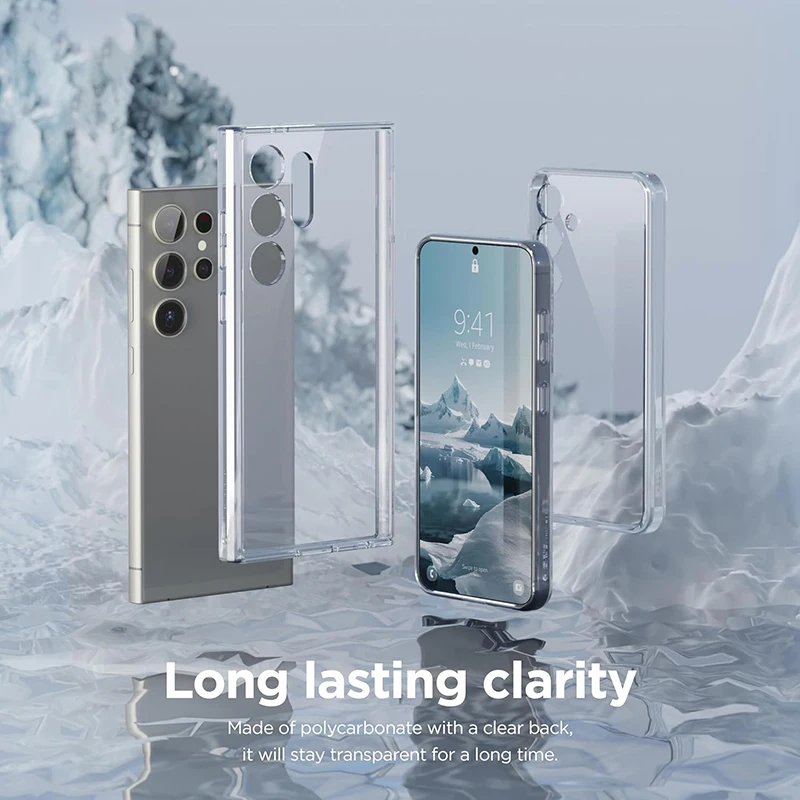 Ultra Thin Clear Silicone TPU Phone Case - Soft Protective Capa Cover Bumper