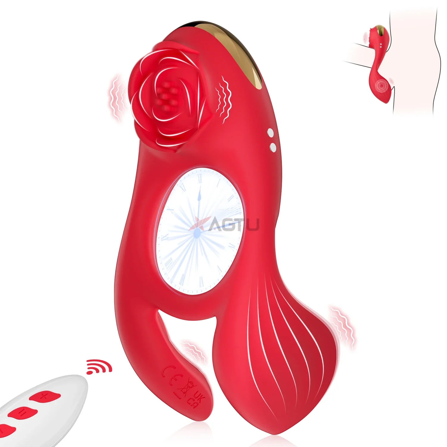 Leistungsstarker Penisring, vibrierende Ejakulationsverzögerung, Penisringe für Männer, Paar-Stimulator, Penisring, sexy erwachsener Mann für Erwachsene, 18 1