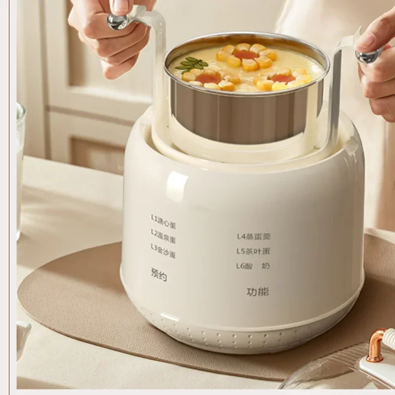 Egg Poacher Egg Steamer Household Multi-function Breakfast Machine Reservation Runny Heat Preservation